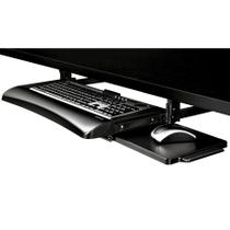 Gaveta de teclado Fellowes Office Suites Underdesk preta/prata