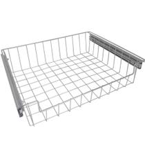 Gaveta Fruteira Deslizante Baixa Slim De Aramado Cromado 47x38cm Schmitt Gaveta Fruteira Deslizante Baixa Slim De Aramado Cromado 47x38cm Schmitt