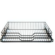 Gaveta Fruteira Deslizante Preto 470x110x450mm 2472 Jomer