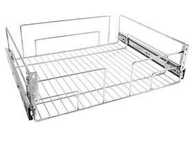 Gaveta Maxi Multi-Trilhos Cromada 8373 (Módulo 600 Mm) Gaveta Maxi Multi-Trilhos Cromada 8373 (Módulo 600 Mm)