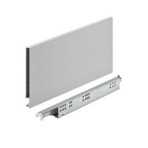 Gaveta Metálica Alta (30Kg) 175x500mm Invisa Slim Soft Close Cinza Hafele Gaveta Metálica Alta (30Kg) 175x500mm Invisa Slim Soft Close Cinza Hafele