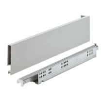 Gaveta Metálica Baixa (30Kg) 89x500mm Invisa Slim Soft Close Cinza Hafele Gaveta Metálica Baixa (30Kg) 89x500mm Invisa Slim Soft Close Cinza Hafele