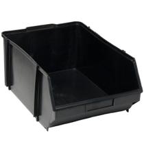 Gaveta Organizadora Empilhável De Plástico Preta - G8p8 - 3s Sabonaro Gaveta Preta - G8p8 - 3s Sabonaro