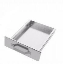 Gaveta para churrasqueira em INOX 430 med. 25 x 36 - R. INOX