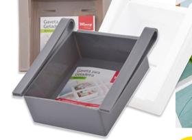 Gaveta Para Geladeira Multiuso Organizador Prateleira Removível Wincy