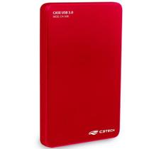 Gaveta para HD Externo 2,5 Polegadas USB 3.0 Vermelho CH-300RD - C3 Tech - C3 Tech - C3Tech Gaveta para HD Externo 2,5 Polegadas USB 3.0 Vermelho CH-300RD - C3 Tech - C3 Tech - C3Tech