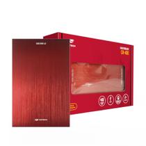 Gaveta para HD Externo 2,5" SATA USB 3.0 (até 6Gbps) CH-400RD, Compatível HD/SSD Até 6TB 7mm, C3Tech - Vermelho Gaveta para HD Externo 2,5" SATA USB 3.0 (até 6Gbps) CH-400RD, Compatível HD/SSD Até 6TB 7mm, C3Tech - Vermelho