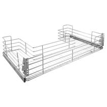 Gaveta Pia com Sifão Inox com Corrediça Telescópica Inox Masutti Copat Gaveta Pia com Sifão Inox com Corrediça Telescópica Inox Masutti Copat