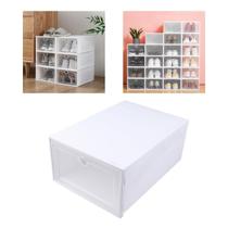 Gaveta Sapateira Desmontável Empilhável Organizadora Sapatos Caixa Tênis Chinelo Sandálias Objetos Armário Plástico Gaveta Sapateira Desmontável Empilhável Organizadora Sapatos Caixa Tênis Chinelo Sandálias Objetos Armário Plástico