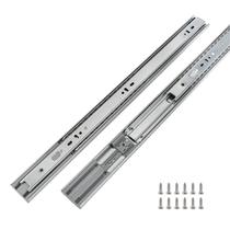 Gaveta Slides LONTAN Soft Close 16 polegadas 5 pares 45 cm 45 kg Gaveta Slides LONTAN Soft Close 16 polegadas 5 pares 45 cm 45 kg