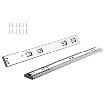 Gaveta Slides VEVOR Soft Close 18 polegadas Heavy Duty 100 libras Gaveta Slides VEVOR Soft Close 18 polegadas Heavy Duty 100 libras