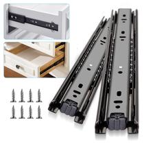 Gaveta Slides YENUO Full Extension 10 pares de 50 cm pretos