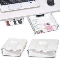 Gaveta suspensa Under Desk Slide Plug Out OrgaFocus, pacote com 2 Gaveta suspensa Under Desk Slide Plug Out OrgaFocus, pacote com 2