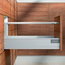 Gaveta Tandembox Plus Alta D para Tip-On Blumotion Extensão Frontal para Módulo de 300mm Blum