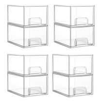 Gavetas de Acrílico Transparentes Vtopmart (8 Unidades) - 11,2cm de Altura Gavetas de Acrílico Transparentes Vtopmart (8 Unidades) - 11,2cm de Altura