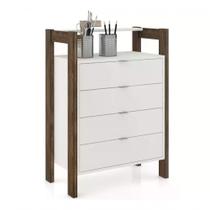 Gaveteiro 04 Gavetas Multi Escritorio Ou Closet Az1012 Br