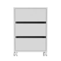 Gaveteiro 3 Gavetas com Rodinha apoio aparador Escritório Quarto Sala acessório organizador documentos home office Gaveteiro 3 Gavetas com Rodinha apoio aparador Escritório Quarto Sala acessório organizador documentos home office