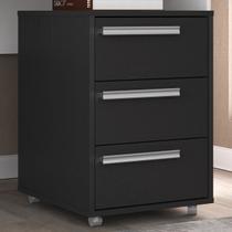 Gaveteiro 3 Gavetas com Rodízios Onix Tx HO-2929 - Hecol Móveis Gaveteiro 3 Gavetas com Rodízios Onix Tx HO-2929 - Hecol Móveis
