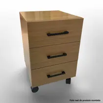 Gaveteiro 39,5cm Estilo Industrial F16 Pradel Móveis