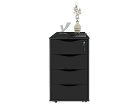 Gaveteiro 4 Gavetas com Chave Bit Home Office Gaveteiro 4 Gavetas com Chave Bit Home Office