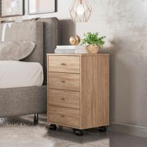 Gaveteiro 4 Gavetas com Rodizios Office Estônia