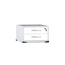 Gaveteiro Aéreo 02 Gavetas P25 PE40 Pandin Branco e Cinza Gaveteiro Aéreo 02 Gavetas P25 PE40 Pandin Branco e Cinza