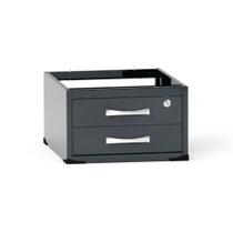 Gaveteiro Aéreo 02 Gavetas P25 PE40 Pandin Grafito