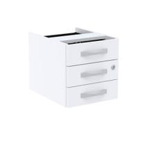 Gaveteiro Aéreo Com 03 Gavetas Maxxi Pandin Branco Gaveteiro Aéreo Com 03 Gavetas Maxxi Pandin Branco