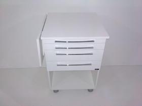 Gaveteiro Auxiliar Para Clínicas e Consultórios 03 Gavetas - Deki Premium