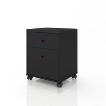 Gaveteiro Berlin Com Duas Gavetas E Pés Em Rodízio - ViaNossa Gaveteiro Berlin Com Duas Gavetas E Pés Em Rodízio - ViaNossa