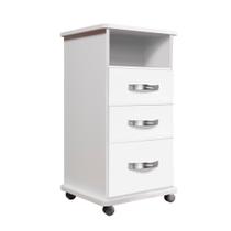 Gaveteiro com 3 Gavetas e Corrediça Telescópica - Prático e Funcional!