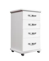 Gaveteiro com 4 Gavetas e Corrediça Telescópica - Prático e Funcional!