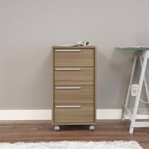 Gaveteiro com 4 Gavetas Maia Castanho Politorno