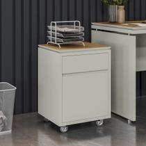 Gaveteiro com Rodízios 2 Gavetas Oslo - MAGALU