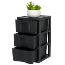 Gaveteiro de Chão com 3 Gavetas Organizador Multiuso para Quarto Escritório e Cozinha Gaveteiro de Chão com 3 Gavetas Organizador Multiuso para Quarto Escritório e Cozinha