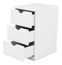 Gaveteiro De Chão Versátil - 55x30x40cm - Madeira - Deluxe