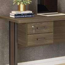 Gaveteiro De Mesa 2 Gavetas Com Chave Versatile Munique 37cm Gaveteiro De Mesa 2 Gavetas Com Chave Versatile Munique 37cm