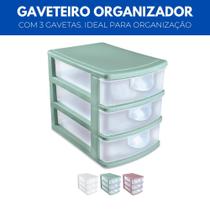 Gaveteiro de Mesa Escritório Quarto Multiuso c/ 3 Gavetas Gaveteiro de Mesa Escritório Quarto Multiuso c/ 3 Gavetas