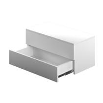 Gaveteiro Duplo Utilitário Decorativo Organizador Moderno Penteadeira Salão de Beleza MDF