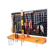 Gaveteiro estante porta ferramentas organizador de bancada prateleira 52 peças para parede kangur