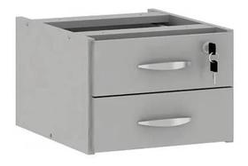 Gaveteiro fixo c/ 2 gavetas uno Gaveteiro fixo c/ 2 gavetas uno