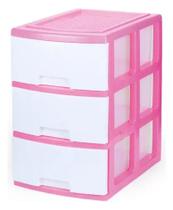 Gaveteiro Grande 3 Gavetas Plástico Espaçoso e Resistente 6040 Gaveteiro Grande 3 Gavetas Plástico Espaçoso e Resistente 6040