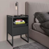 Gaveteiro Industrial 1 Gaveta Pen Preto Onix