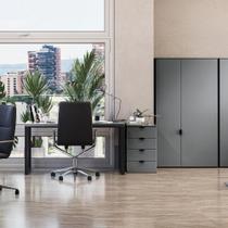 Gaveteiro Kappesberg 4 Gavetas Office Platinum 46cm Gaveteiro Kappesberg 4 Gavetas Office Platinum 46cm