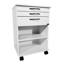 Gaveteiro Lumen 2 Gavetas e Rodízios Anti-Ruídos - Deki Gaveteiro Lumen 2 Gavetas e Rodízios Anti-Ruídos - Deki