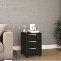 Gaveteiro Maia 3 gavetas 4 rodízios Politorno Gaveteiro Maia 3 gavetas 4 rodízios Politorno