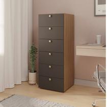 Gaveteiro Modular 45x120 6 Gavetas Frame CabeCasa MadeiraOriginals