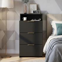 Gaveteiro Multiuso com Nicho Perfeito para Quarto, Escritório ou Lavanderia Gaveteiro Multiuso com Nicho Perfeito para Quarto, Escritório ou Lavanderia
