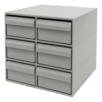 Gaveteiro Organizador Multiuso Cg306 Sem Régua Divisória Ecoline Para Ferramentas Escritório Maquiagem