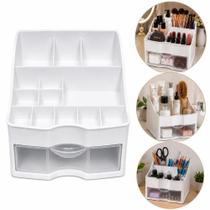 Gaveteiro organizador multiuso porta cosmeticos maquiagem mesa bancada gaveta organizadora banheiro quarto acessorios